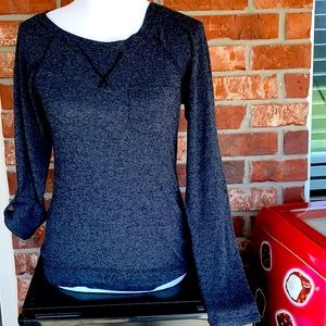 Gray long sleeve sweater small